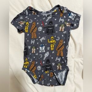 Little Sleepies short sleeve bodysuit 18-24 months Star Wars